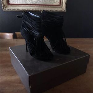 Authentic Gucci Fringe Booties
